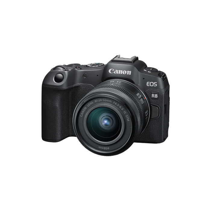 Canon EOS R8 + RF 24-50mm F4.5-6.3 IS STM - Garanzia Canon Italia