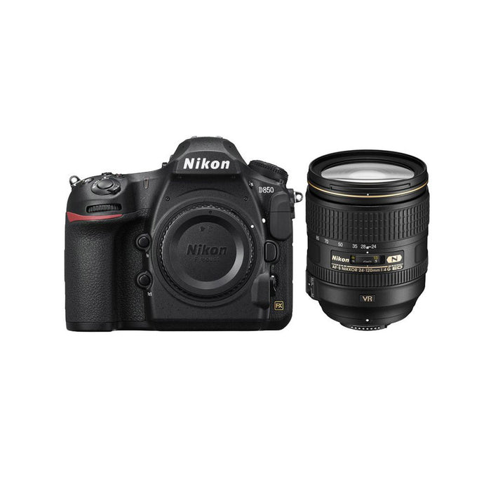 Nikon D850 + AF-S 24-120mm f/4G ED VR - Garanzia Nital Italia