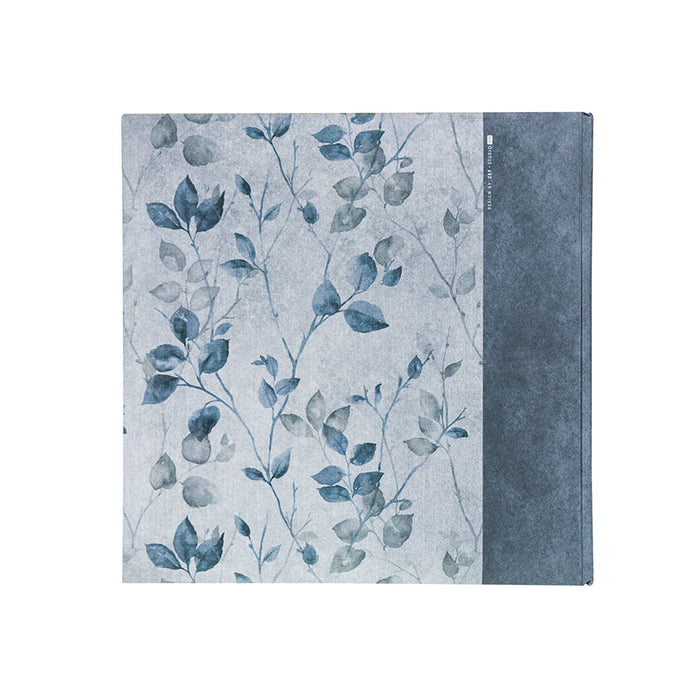 Album con pagine in cartoncino bianco "Garden Blue" 20 fogli (24x24)/50 fogli (32x32) - Art. GD242420B/GD323250B