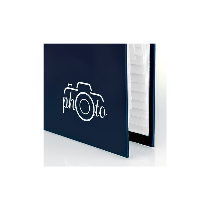 Album a tasche con sistema flip "Flip Blue" 80 foto (10x15) - Art. XF468B
