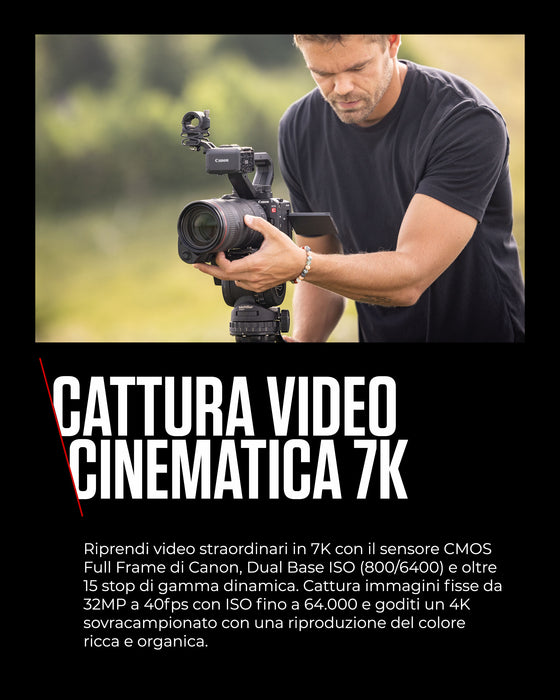 Canon EOS C50 (BODY) - Garanzia Canon Italia