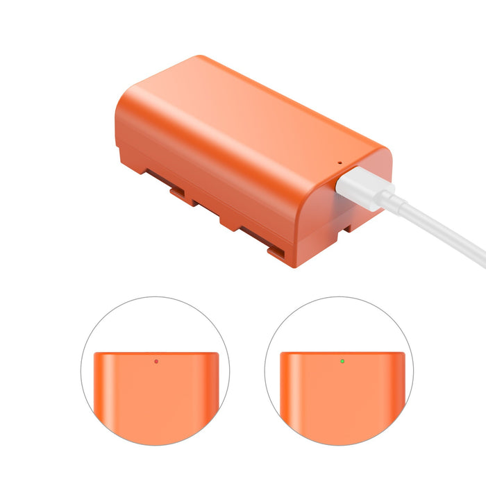 SmallRig NP-F550 Ioni di Litio 3500 mAh