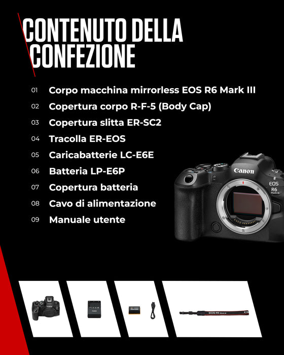 Canon EOS R6 Mark III