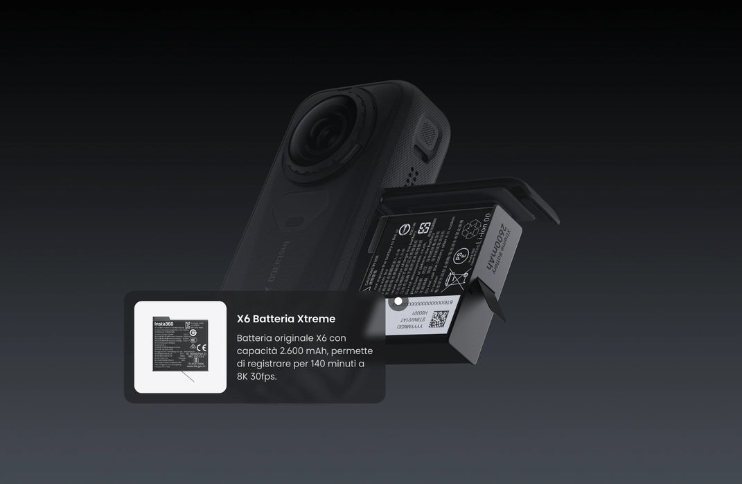 Insta360 X6 Essential Bundle (Black)