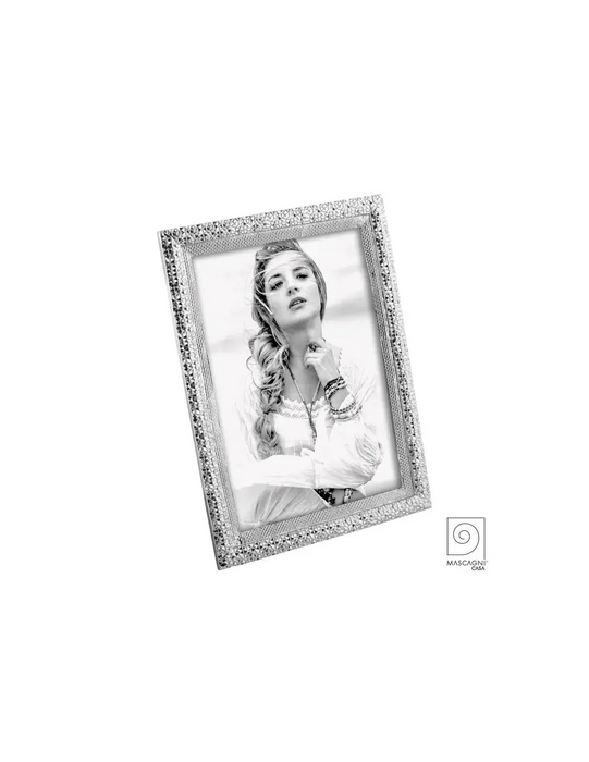 Mascagni A2109 Portafoto in Metallo Argento 13x18