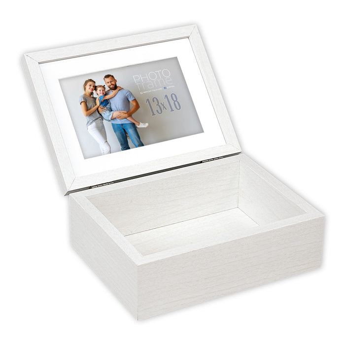 ZEP Vincent Box 13x18 – Scatola Portafoto in Legno Art AW8357