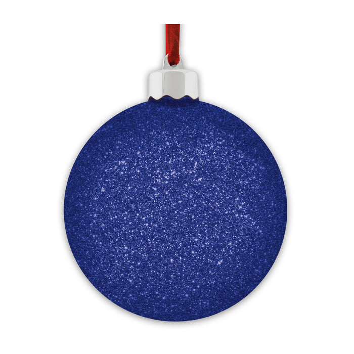 Palla di natale "Photo Snow Flake Blue" (7,5x7,5) - Art. SF105B1