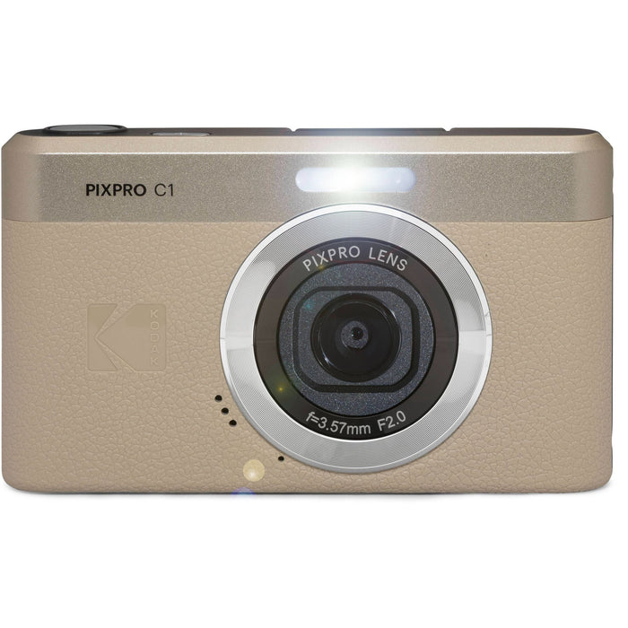 Kodak PIXPRO C1 Tan – Fotocamera Digitale Compatta