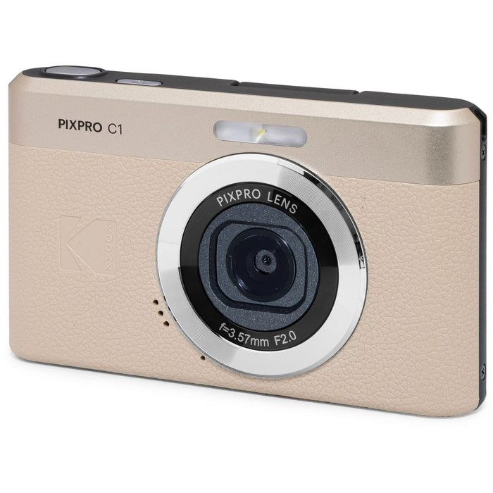 Kodak PIXPRO C1 Tan – Fotocamera Digitale Compatta