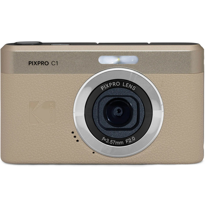Kodak PIXPRO C1 Tan – Fotocamera Digitale Compatta