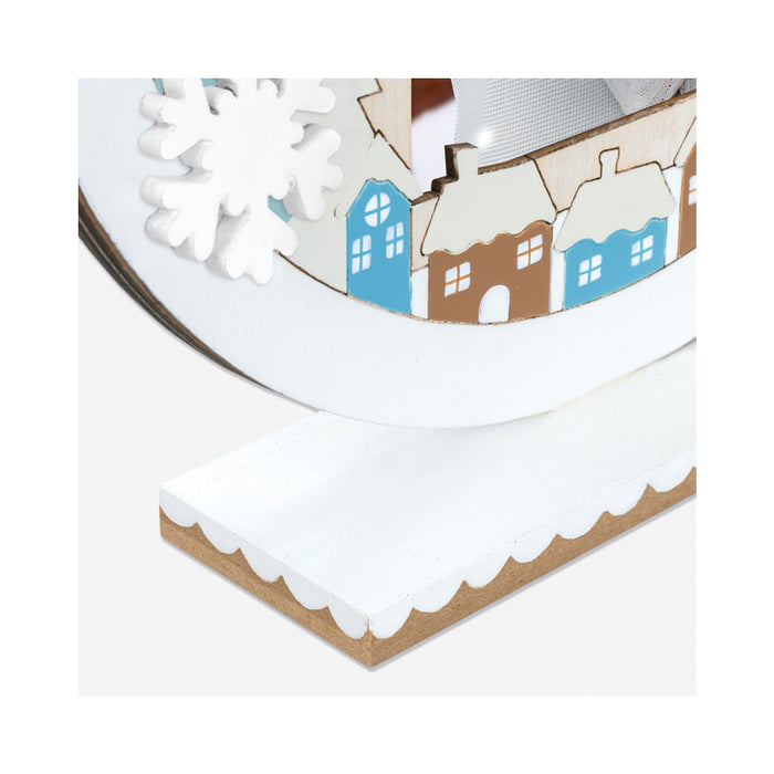 Cornice natalizia in legno (10x15) - Art. CH759