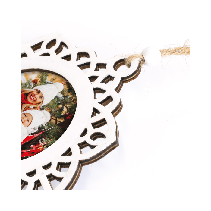 Decorazione natalizia "Laufen White" (7x7) - Art. LG87W