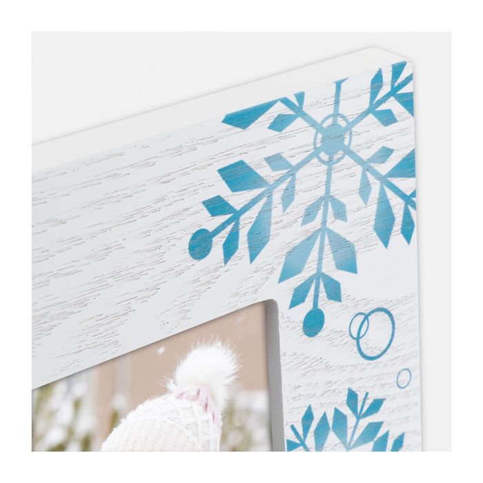 Cornice natalizia in legno "Arabba" (10x15) - Art. ZT2846