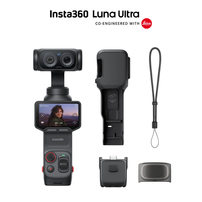 Insta360 Luna Pro – Videocamera Gimbal 8K