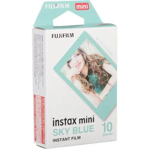 Fujifilm instax mini Sky Blue – Pellicola Istantanea 10 Pose
