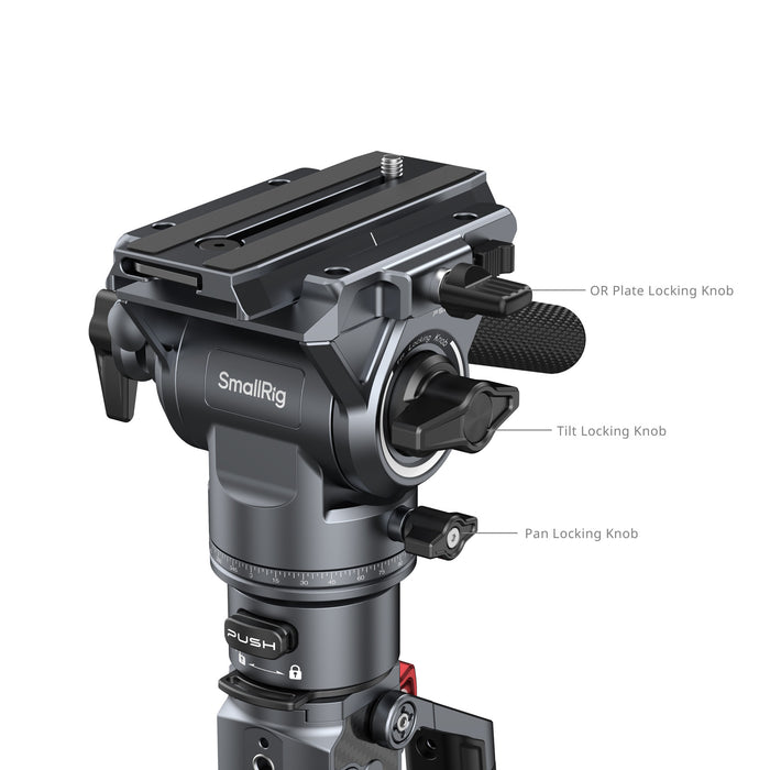 SmallRig 5565 – Monopiede Video in Fibra di Carbonio 175cm