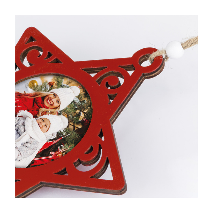 Decorazione natalizia "Heiko Red" (7x7) - Art. LG92R