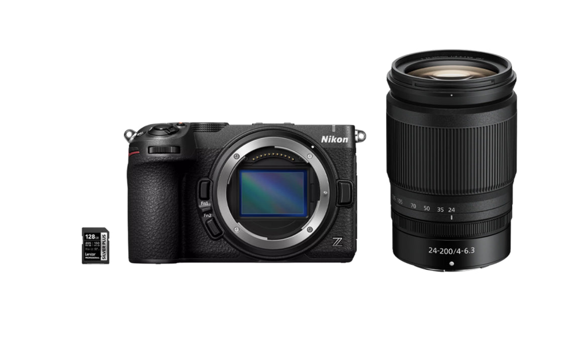 Nikon Z5IIC Black + NIKKOR Z 24-200mm f/4-6.3 VR + SDXC 128GB