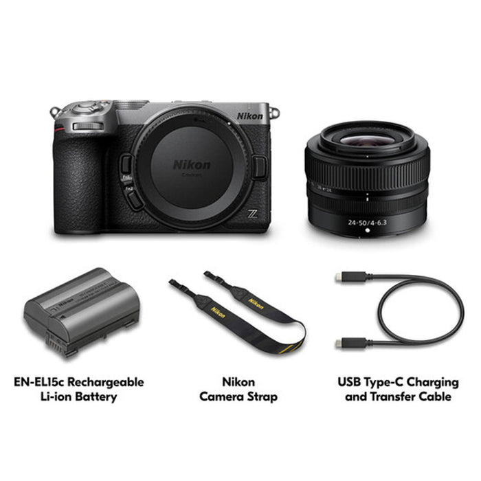 NIKON Z5IIc (Silver) + Z 24-50 F4-6.3 VR + SDXC 128GB