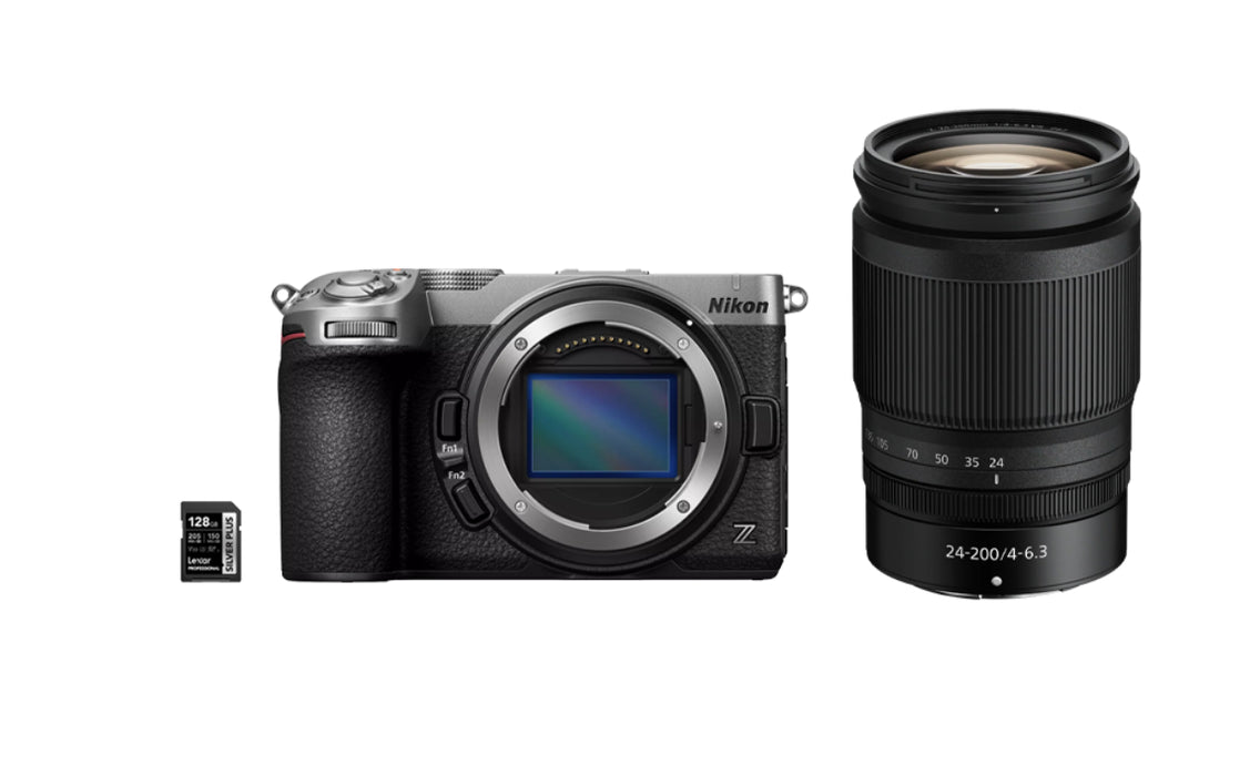 Nikon Z5IIC Silver + NIKKOR Z 24-200mm f/4-6.3 VR + SDXC 128GB