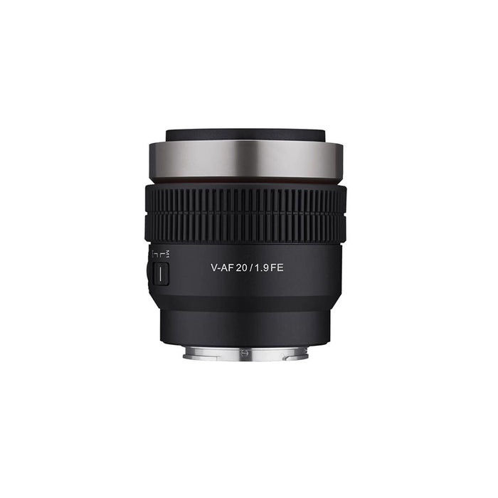 Samyang V-AF 20mm T1.9 (Per Sony) - Garanzia Fowa Italia