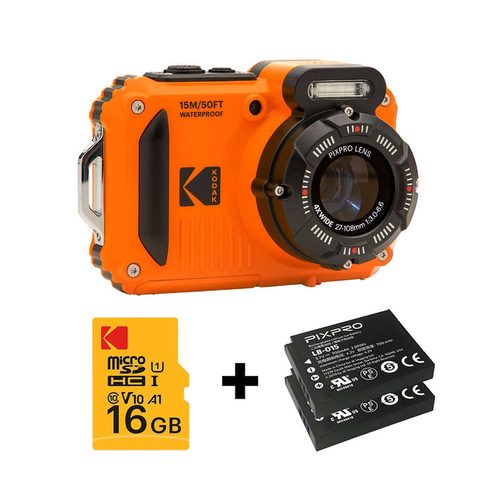 Kodak PixPro Waterproof WPZ2 COMBO (Orange)