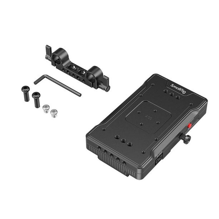 piastra adattatore per batteria SmallRig V Mount contenuto confezione