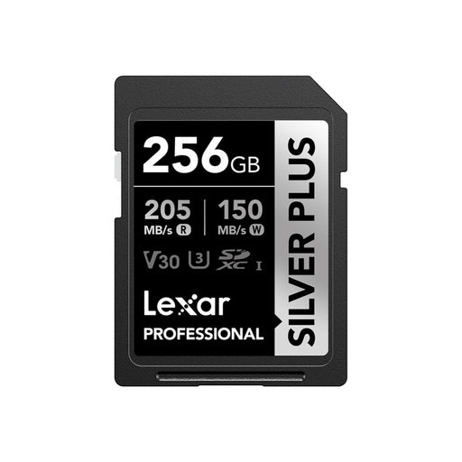 Lexar SD 256GB Silver Plus V30