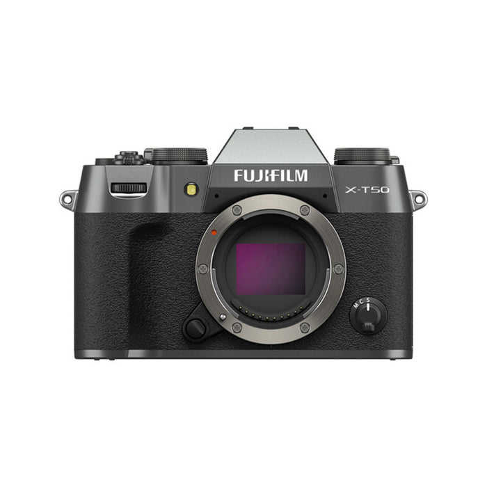 Fujifilm X-T50 BODY (Charcoal Silver) - Garanzia Fujifilm Italia