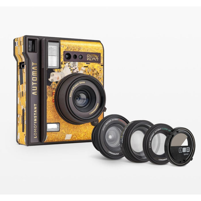 Lomo Instant Automat Mini e Kit di Lenti - Klimt Kiss