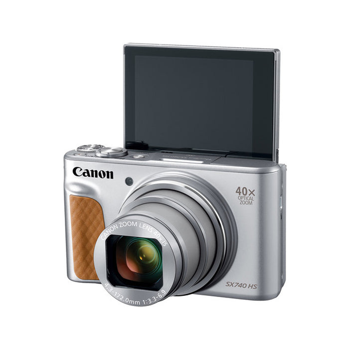 Canon POWERSHOT SX740 HS (Silver) Lite - Garanzia Canon Italia lcd