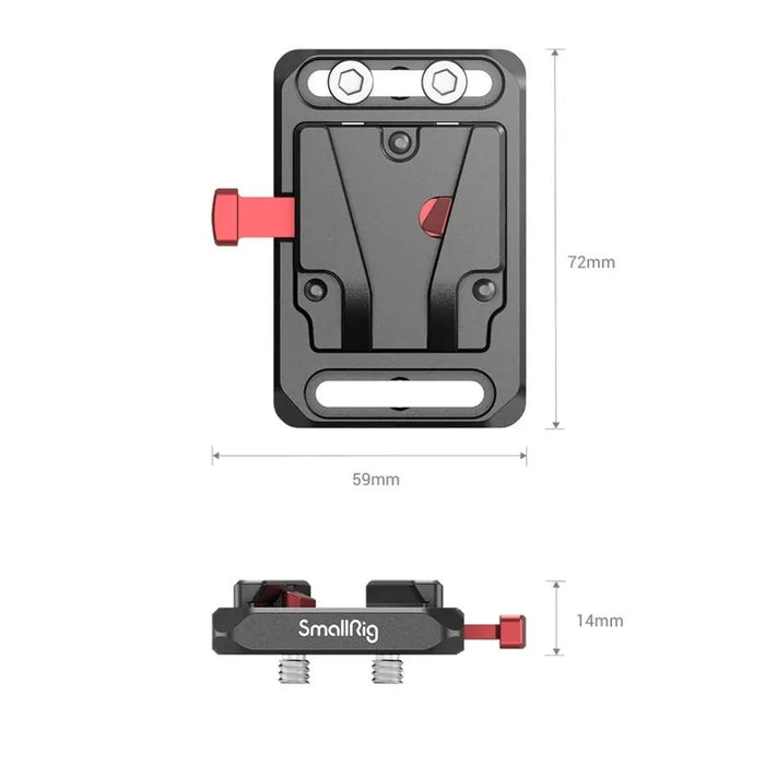SmallRig 2987 Mini V-Mount Battery Plate