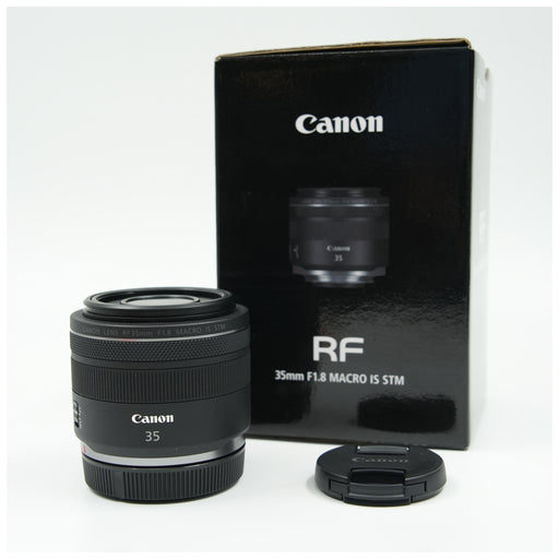 Canon RF 35mm F1.8 Macro IS STM M. 3012004432 - (Usato) scatola