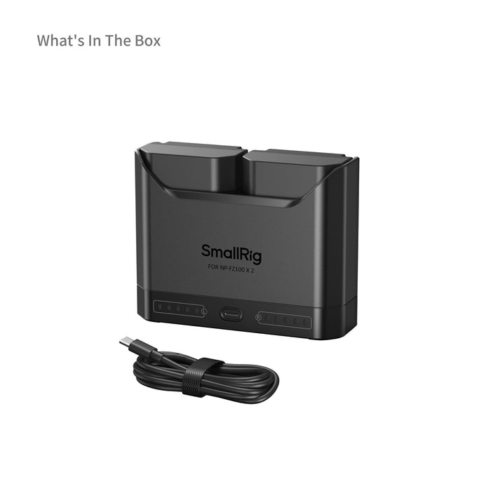 SmallRig 5483 Turbo Charging Kit per batterie NP-FZ100