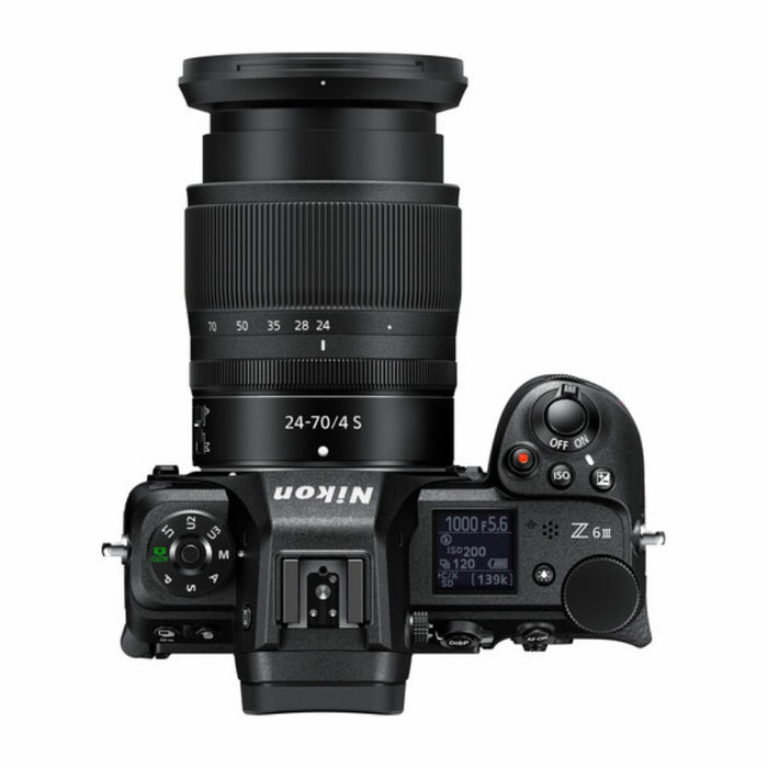 Nikon Z6 III + Z 24-70mm F/4 S + SDXC 128GB - Garanzia Nital Italia