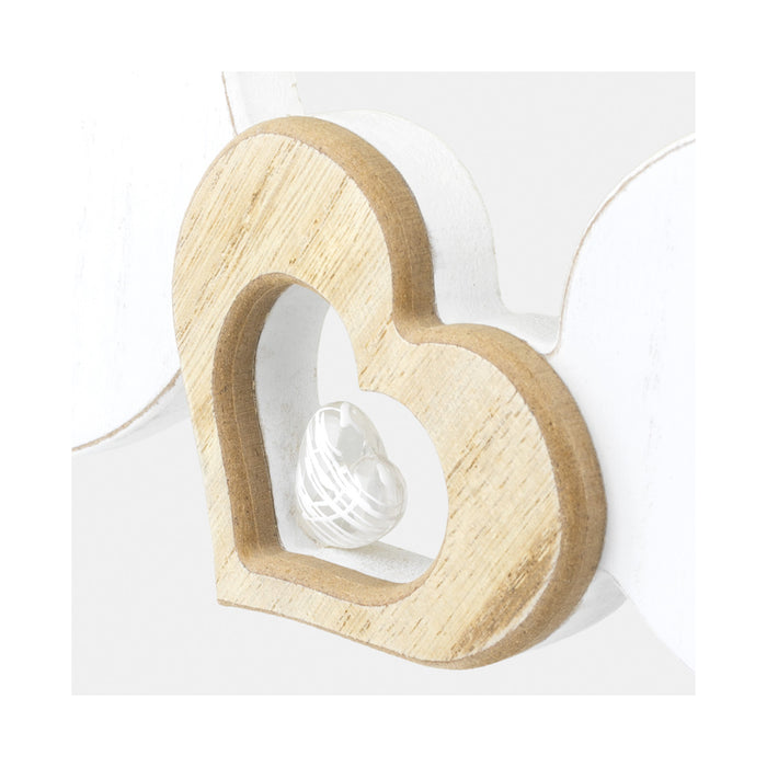 Cornice multipla in legno "Elsa" (7,5x6,5-10,5x9) - Art. RE329 dettaglio2