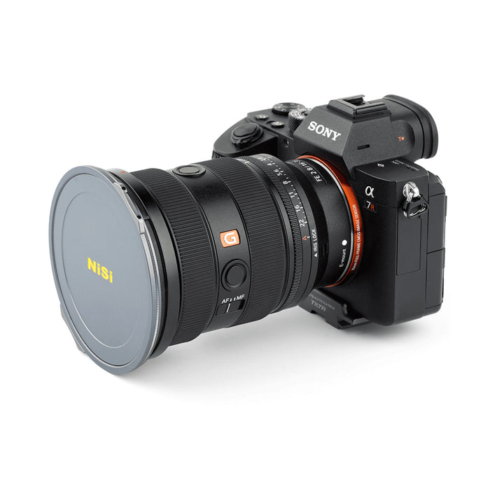 Nisi JetMag Pro Tappo anteriore 82mm montato