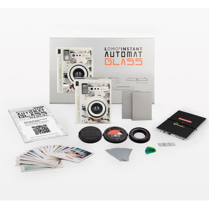 Lomo Instant Automat Mini Glass Ema Ichikawa Edition confezione