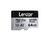 Lexar MicroSD 64GB Silver Plus V30