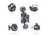 SMALLRIG MAGIC ARM DUAL BALL HEADS 3874