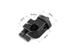 Smallrig Single Railblock Rod Clamp - Art. 860B dimensioni