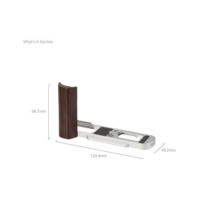 SmallRig 5943 L-Shaped Mount Plate Silver