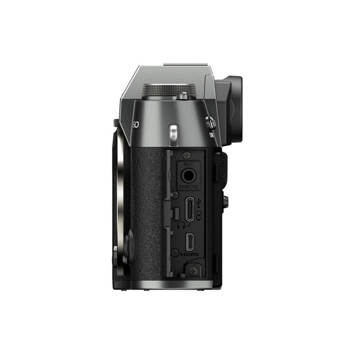 Fujifilm X-T50 + 16-50mm F2.8-4.8 (Charcoal Silver) - Garanzia Fujifilm Italia