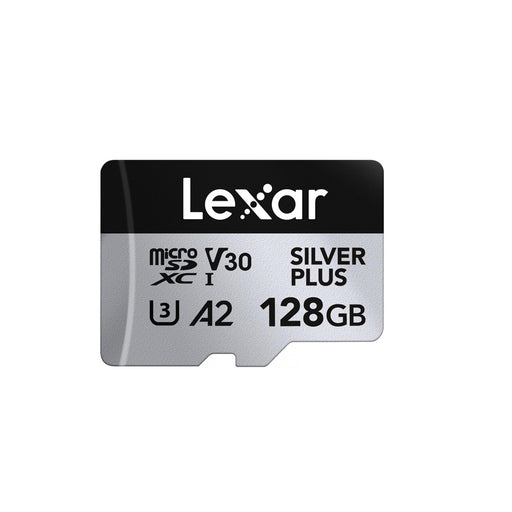 Lexar MicroSD 128GB Silver Plus V30