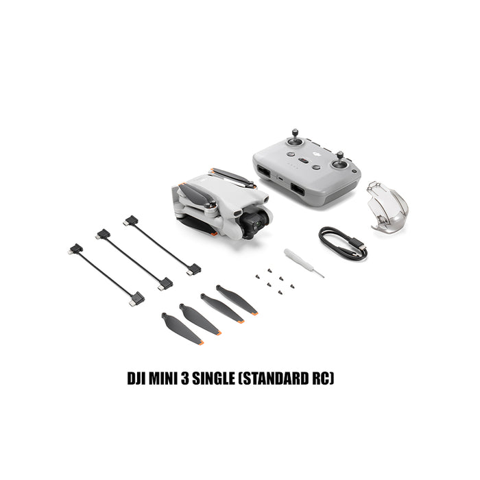DJI Mini 3 + Standard RC DJI RC-N1 (DJM3N1) - Garanzia DJI Italia