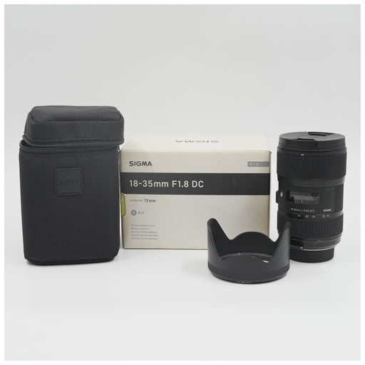 Sigma ART 18-35mm F1.8 DC (Per Nikon) M.51969196 - (Usato) scatola