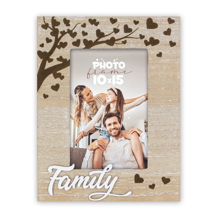 Cornice in legno "Vittoria Vertical" (10x15) - Art. HN4246 fronte