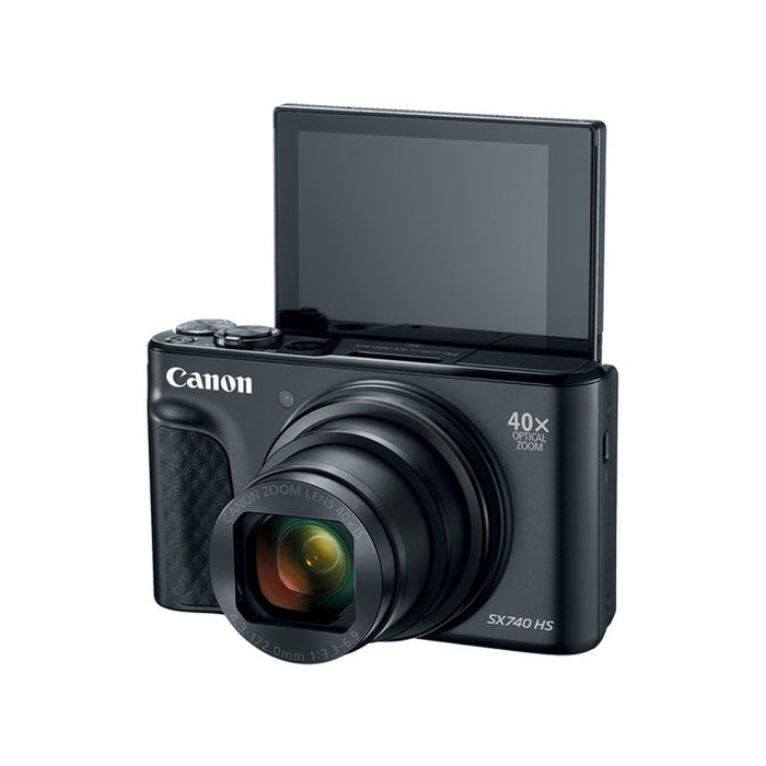 Canon Powershot SX740 HS (BLACK) Lite Edition - Garanzia Canon Italia lcd