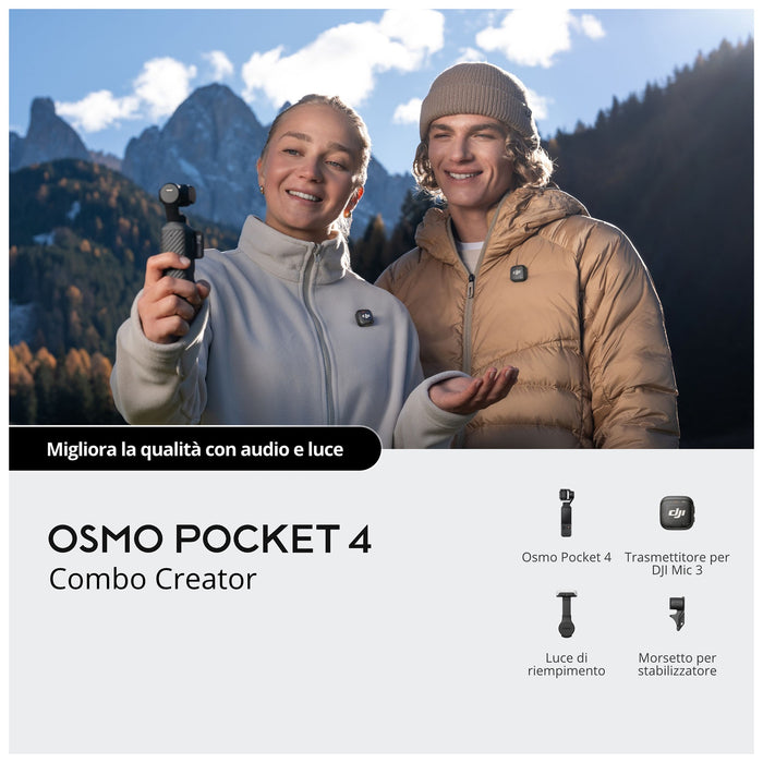 DJI Osmo Pocket 4 Creator Combo