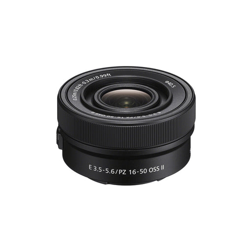 Sony E PZ 16-50 mm F3.5-5.6 OSS II (SELP16502) fronte